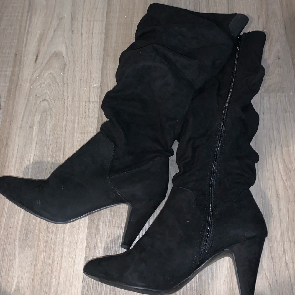 Worthington Women's Knee High Memory Foam Truffle Boot - Picture 3 of 4